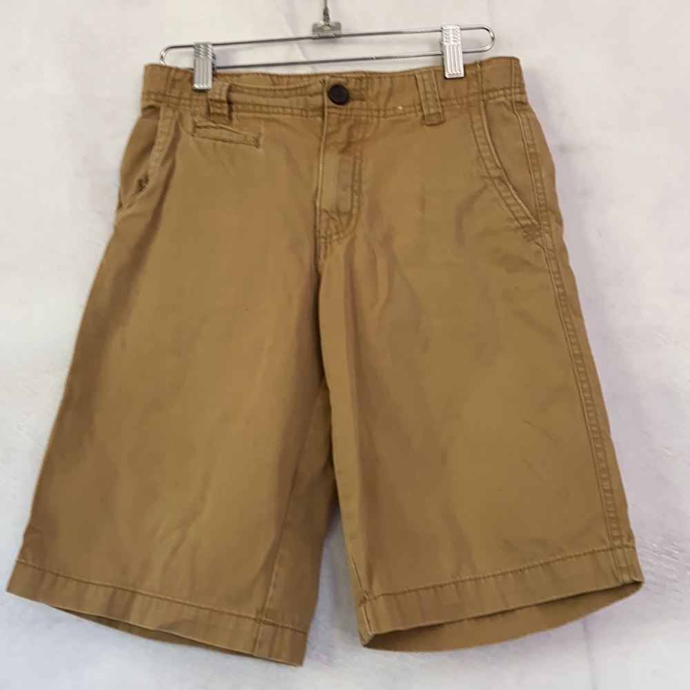 Cherokee Boys Size 12 Tan Khaki Casual Shorts Outdoor Summer Style